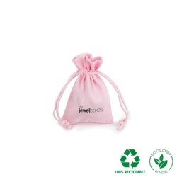 Pink Cotton Bag 65×95 mm BAL11R | MyJewelBoxes