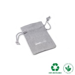 Baumwollbeutel Mittelgrau 65×95 mm BAL11G | MyJewelBoxes