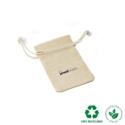 Bolsa de algodão Natural 65×95 mm BAL11NA | MyJewelBoxes