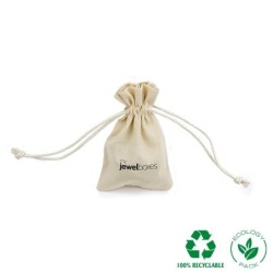 Baumwollbeutel Natur 65×95 mm BAL11NA | MyJewelBoxes