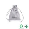Baumwollbeutel Mittelgrau 95×120 mm BAL12G | MyJewelBoxes
