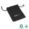 Bolsa de algodão Preto 95×120 mm BAL12N | MyJewelBoxes