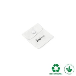 Pochon en coton blanc 57×57 mm BAL21B | MyJewelBoxes
