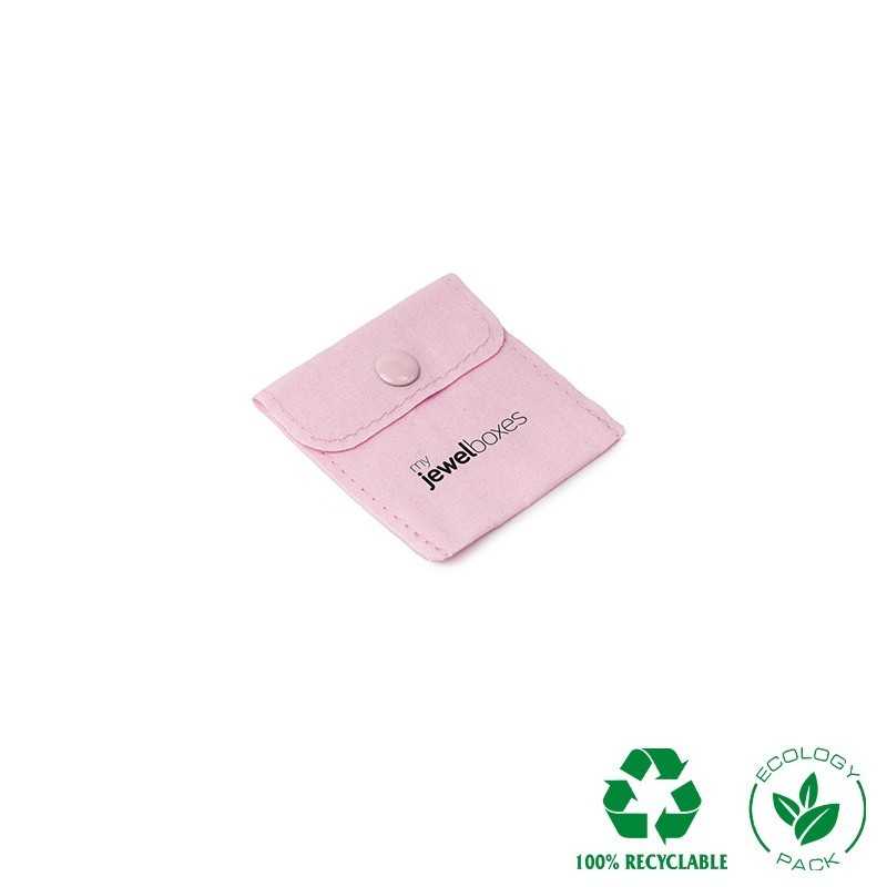 Pink Cotton Bag 57×57 mm BAL21R | MyJewelBoxes