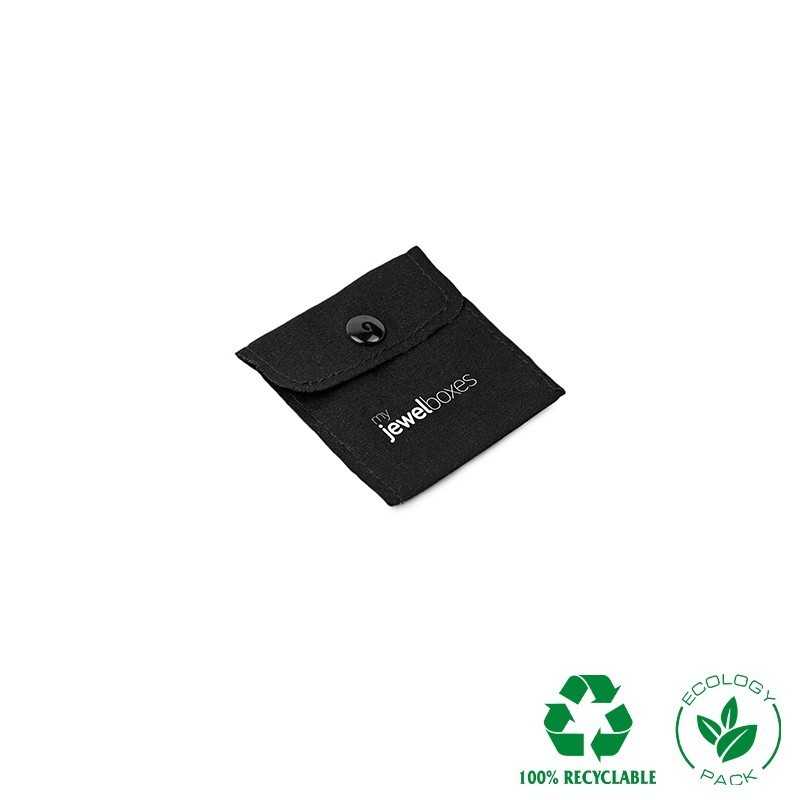 Baumwollbeutel Schwarz 57×57 mm BAL21N | MyJewelBoxes