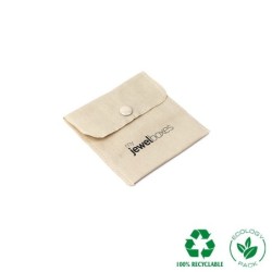 Natural Cotton Bag 79×79 mm BAL22NA | MyJewelBoxes