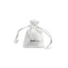 White Premium Suede Bag 65×95 mm BSU11B | MyJewelBoxes