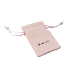 Suede-Beutel Premium Rosa 65×95 mm BSU11R | MyJewelBoxes