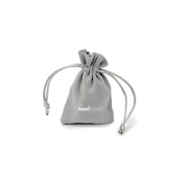 Sacchetto in suede premium grigio medio 65×95 mm BSU11G | MyJewelBoxes