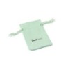 Aquamarine Premium Suede Bag 65×95 mm BSU11A | MyJewelBoxes