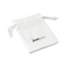 Sacchetto in suede premium bianco 95×120 mm BSU12B | MyJewelBoxes