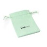 Aquamarine Premium Suede Bag 95×120 mm BSU12A | MyJewelBoxes