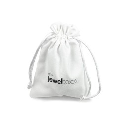 White Premium Suede Bag 105×145 mm BSU13B | MyJewelBoxes