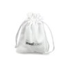 White Premium Suede Bag 105×145 mm BSU13B | MyJewelBoxes