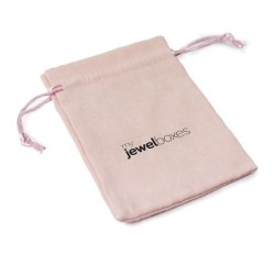 Pink Premium Suede Bag 105×145 mm BSU13R | MyJewelBoxes