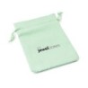 Aquamarine Premium Suede Bag 105×145 mm BSU13A | MyJewelBoxes