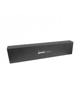 Caja de cartón negras para pulsera de joyería o bisutería