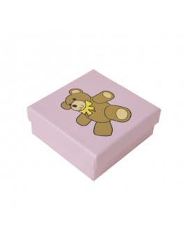 Caja de carton infantil y bebes para pendientes y conjunto BAB3