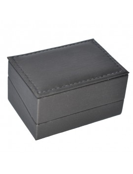 Estuche forrado en polipiel para alianzas