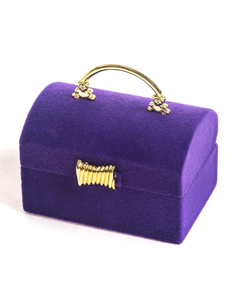 Estuche infantil bebe anillo pendientes FAN3