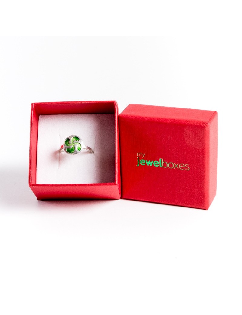 Caja de carton para anillo WAS2