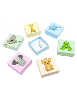 Caja de carton infantil para colgante