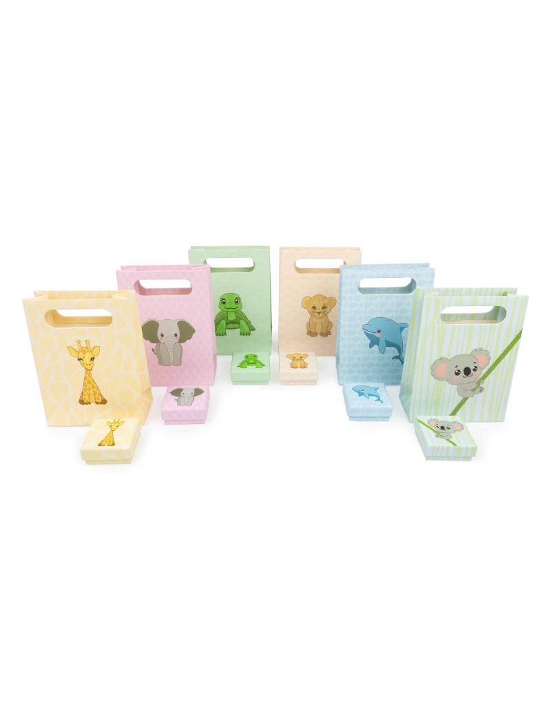 Bolsas y cajas de cartón infantiles