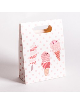 Bolsa de carton para joyeria infantil y de bebes BSCH1