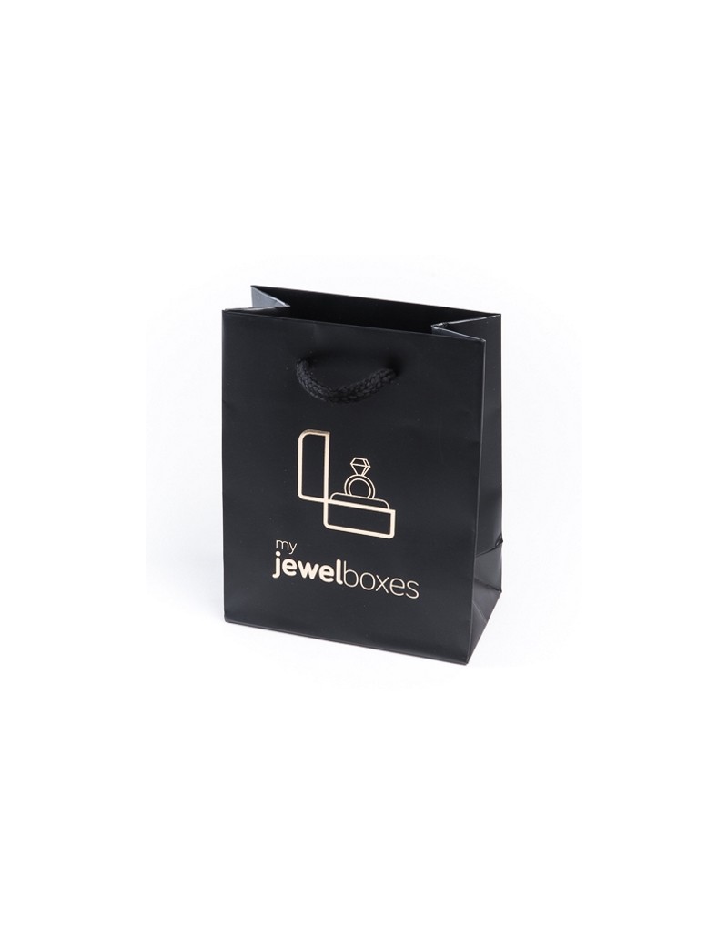 Bolsa de papel mate para joyeria bisuteria relojeria y joyas BPM120N