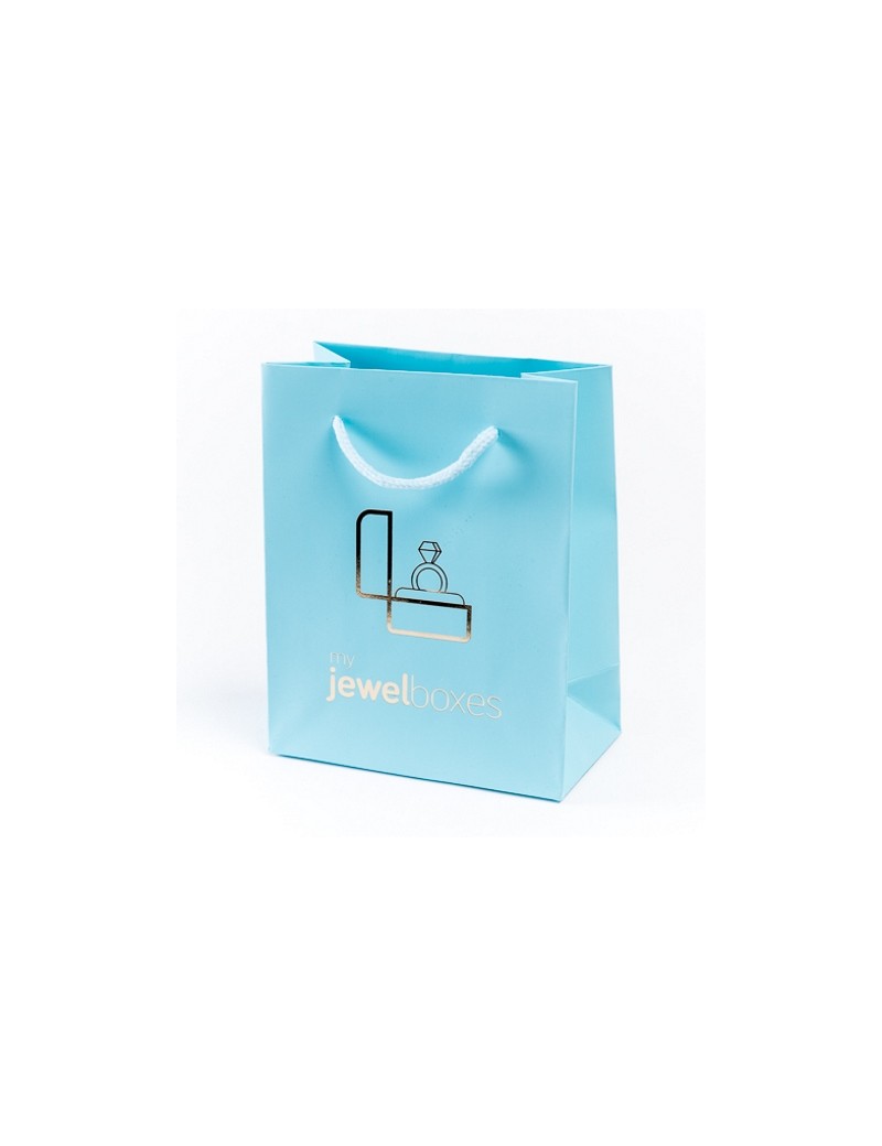 Bolsa de papel mate para joyeria bisuteria relojeria y joyas BPM120A