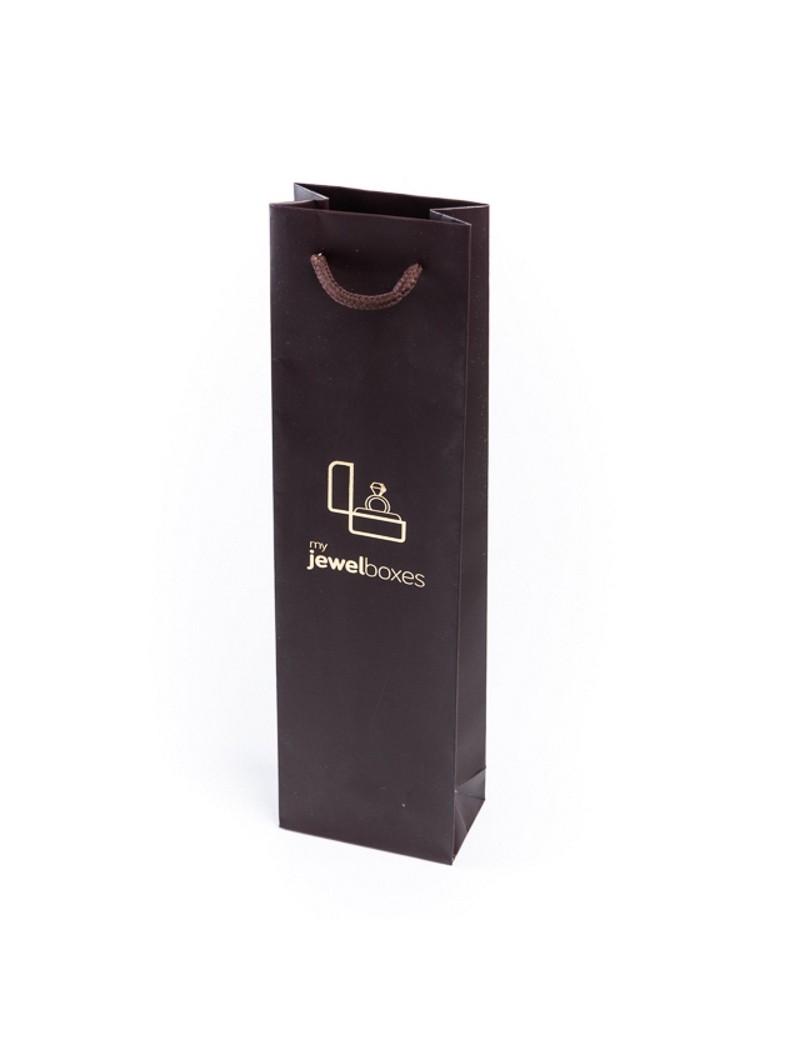 Bolsa de papel mate para joyeria bisuteria relojeria y joyas BPM300M