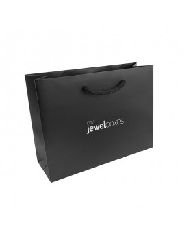 Bolsa de papel mate para joyeria bisuteria relojeria y joyas BPM200N