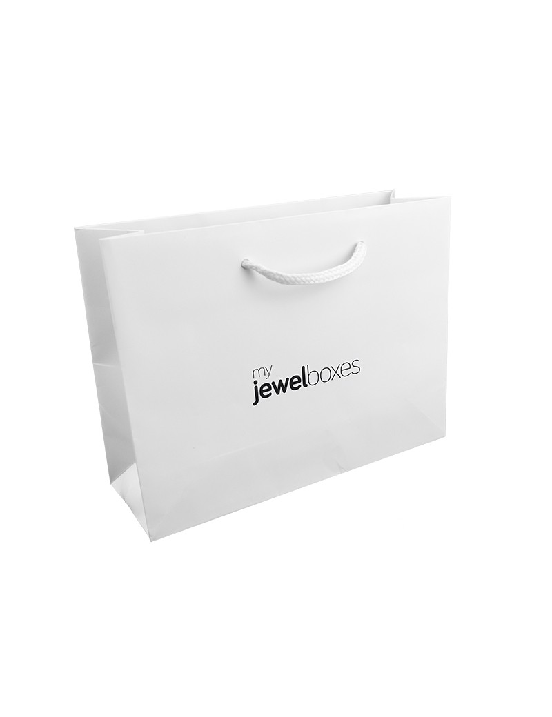 Bolsa de papel mate para joyeria bisuteria relojeria y joyas BPM200B