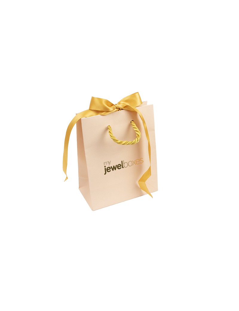 Bolsa de papel cartón para joyeria bisuteria relojeria y joyas BPM120N