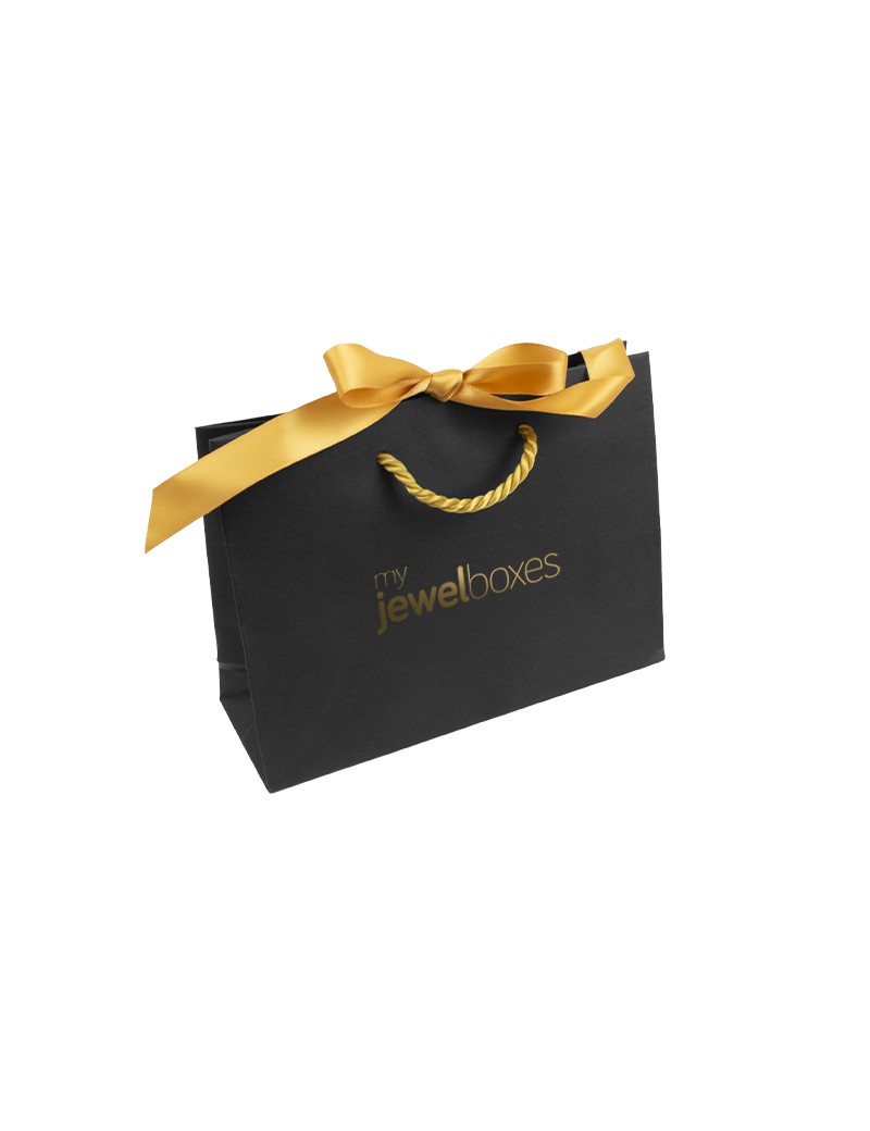 Bolsa de papel cartón para joyeria bisuteria relojeria y joyas BPM200N