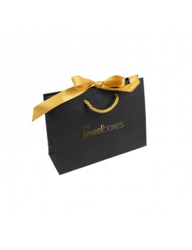 Bolsa de papel cartón para joyeria bisuteria relojeria y joyas BPM200N