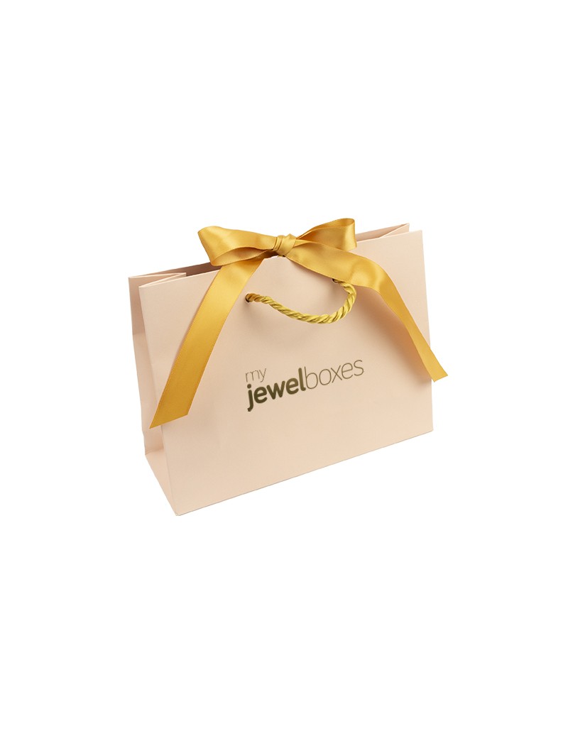 Bolsa de papel cartón para joyeria bisuteria relojeria y joyas BPM200R