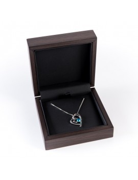 Estuche de madera para colgante