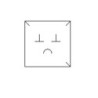 Caixa para pendentes ou conjuntos 90×90×33 mm - KEN2B | MyJewelBoxes