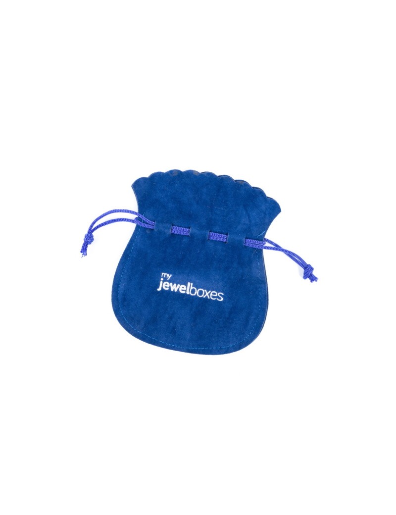 Bolsa Antelina para joyas con 
 Cordón personalizada BAN11A