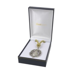 Jewellery Box for Medals with cord 155×110×50 mm - DEN6MC-AZ