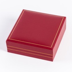 Astuccio per set di gemelli e fermacravatta 87×91×30 mm - DEN4GS-RJ