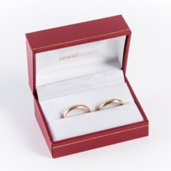 Estuche Joyeria Polipiel ALIANZAS 74x48x40 mm DEN5A-RJ