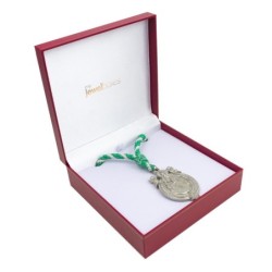 Jewellery Box for Medals with cord 160×160×53 mm - DEN8MC-RJ