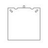 Astuccio per medaglie con cordoncino 160×160×53 mm - DEN8MC-RJ