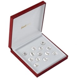 Jewellery Box for Wedding arras coins 162×162×37 mm - DEN8ARR-RJ