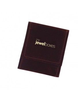 Funda Antelina solapa personalizable para joyas BAN23M