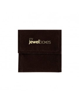 Funda Antelina solapa personalizable para joyas BAN25M