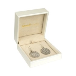 Jewellery Box for Earrings 90×90×40 mm - MAN3P-BR | MyJewelBoxes