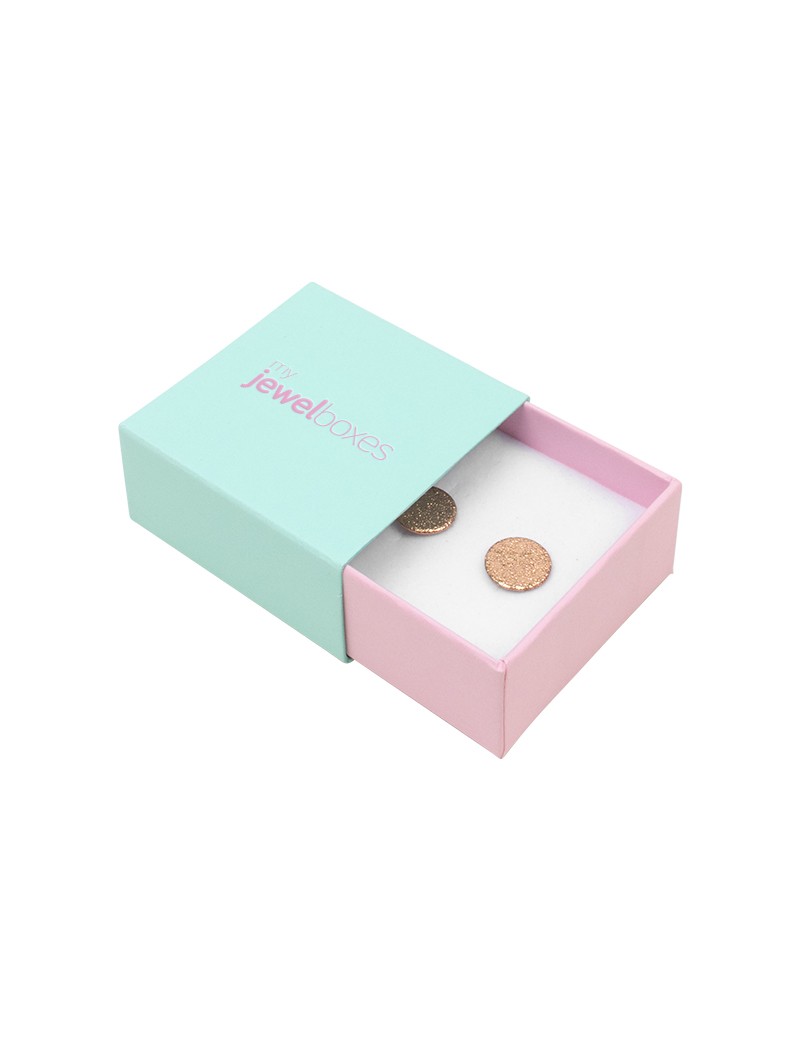 Caja de carton para pendientes